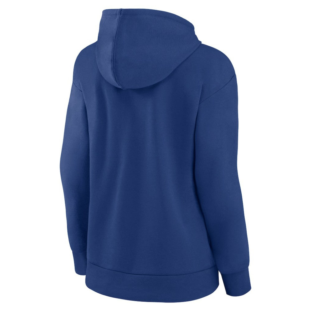 Vancouver Canucks Fanatics Women's Authentic Pro Core Primary Fleece Pullover Hoodie For Sale