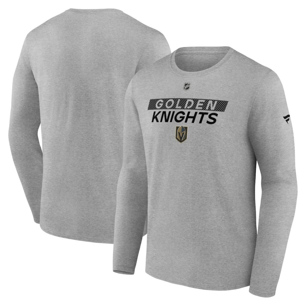 Vegas Golden Knights Fanatics Authentic Pro Core Primary Long Sleeve T-Shirt Outlet