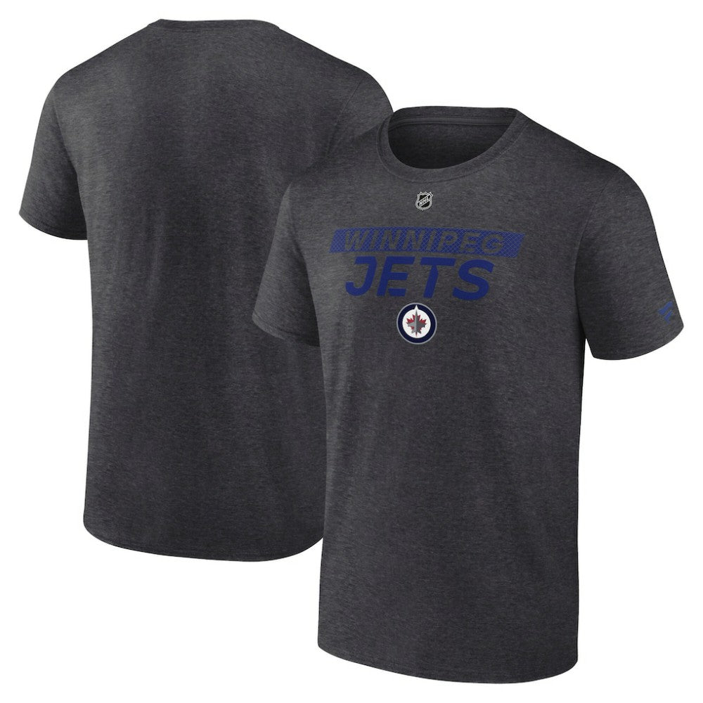 Winnipeg Jets Fanatics Authentic Pro Core Primary T-Shirt Sale