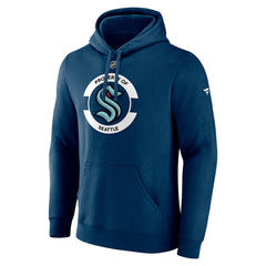 Seattle Kraken Fanatics Authentic Pro Core Secondary Fleece Pullover Hoodie Online