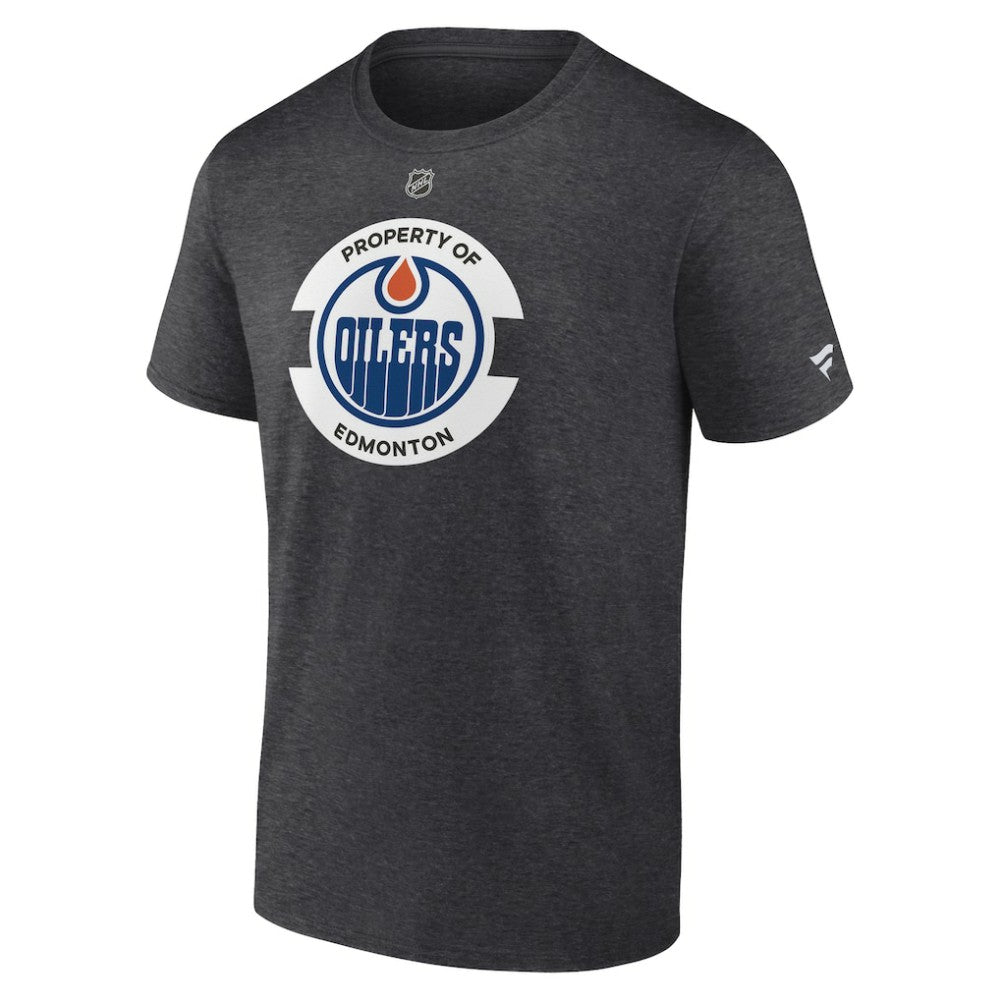 Edmonton Oilers Fanatics Authentic Pro Core Secondary T-Shirt Discount