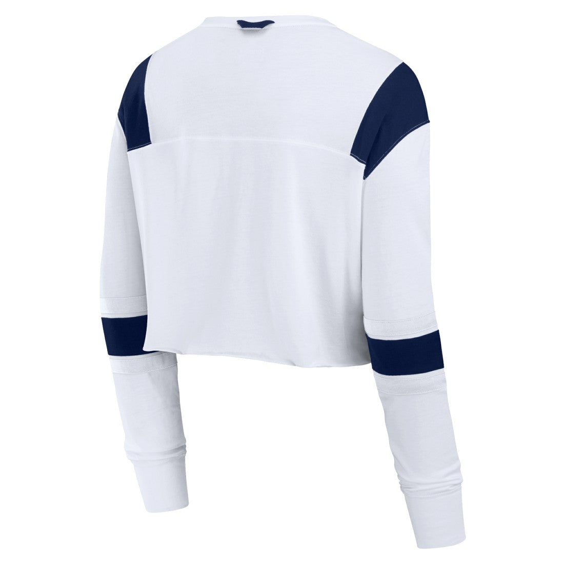 Seattle Seahawks Fanatics Women's Stretch Cropped Fashion Long Sleeve T-Shirt