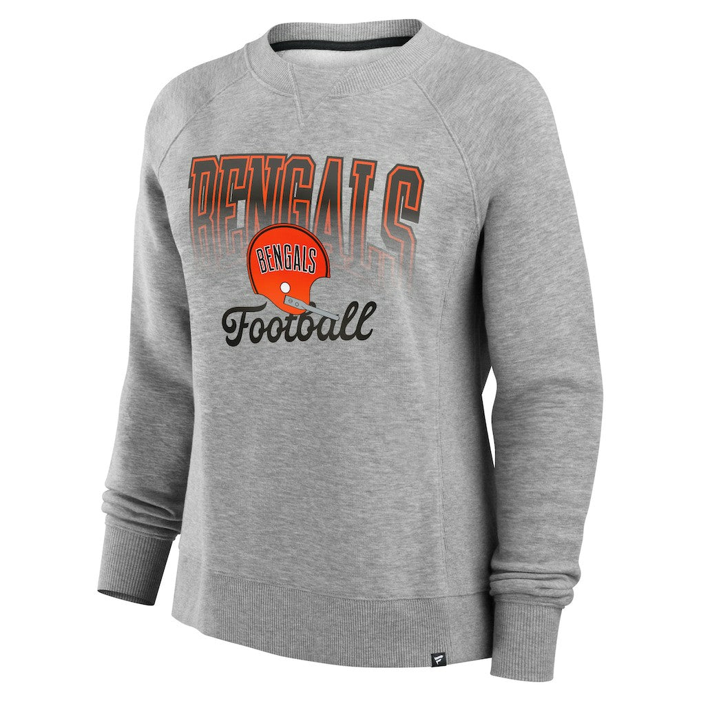 Cincinnati Bengals Fanatics Women's Hit Hard Fleece Pullover Sweatshirt