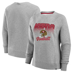 San Francisco 49ers Fanatics Women's Hit Hard Fleece Pullover Sweatshirt