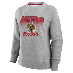 San Francisco 49ers Fanatics Women's Hit Hard Fleece Pullover Sweatshirt