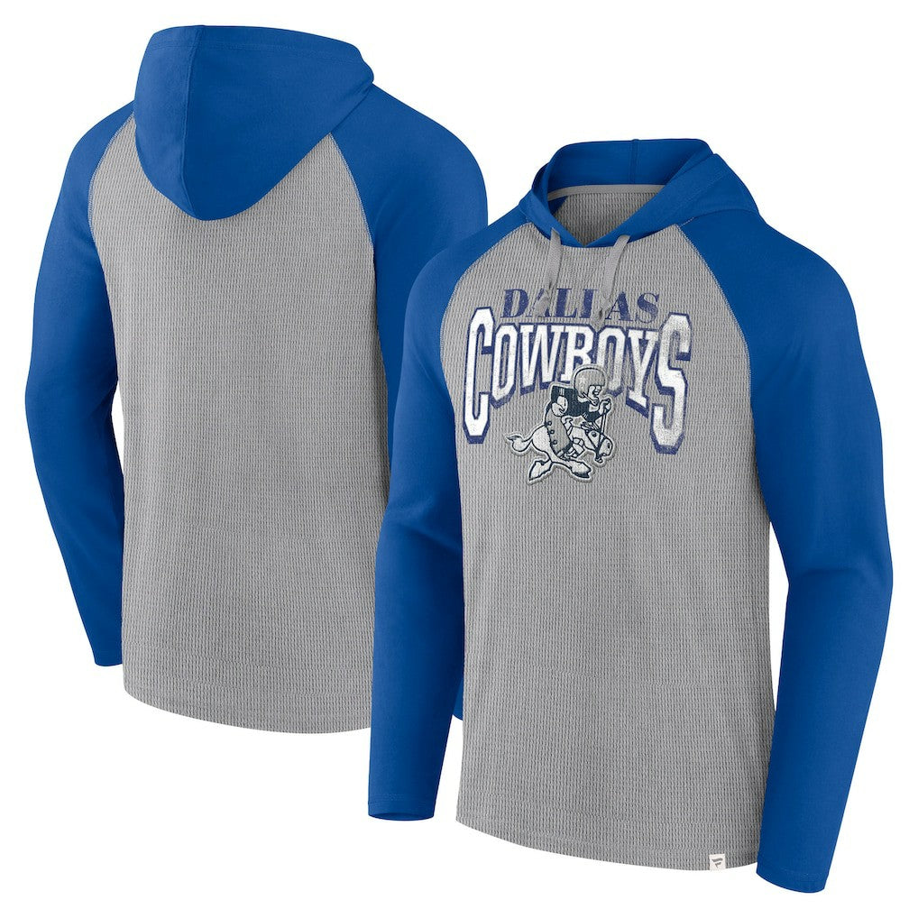 Dallas Cowboys Fanatics Under Center Long Sleeve Hoodie T-Shirt