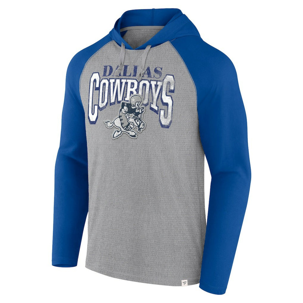 Dallas Cowboys Fanatics Under Center Long Sleeve Hoodie T-Shirt