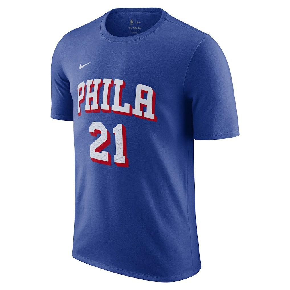 Joel Embiid Philadelphia 76ers Name & Number T-Shirt On Sale