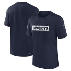 Dallas Cowboys Nike 2024/25 Sideline Player Tri-Blend Performance T-Shirt