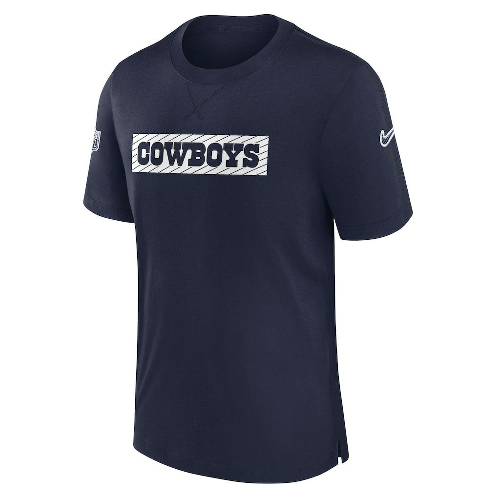 Dallas Cowboys Nike 2024/25 Sideline Player Tri-Blend Performance T-Shirt