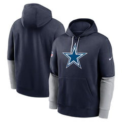 Dallas Cowboys Nike 2024 Sideline Club Pullover Hoodie