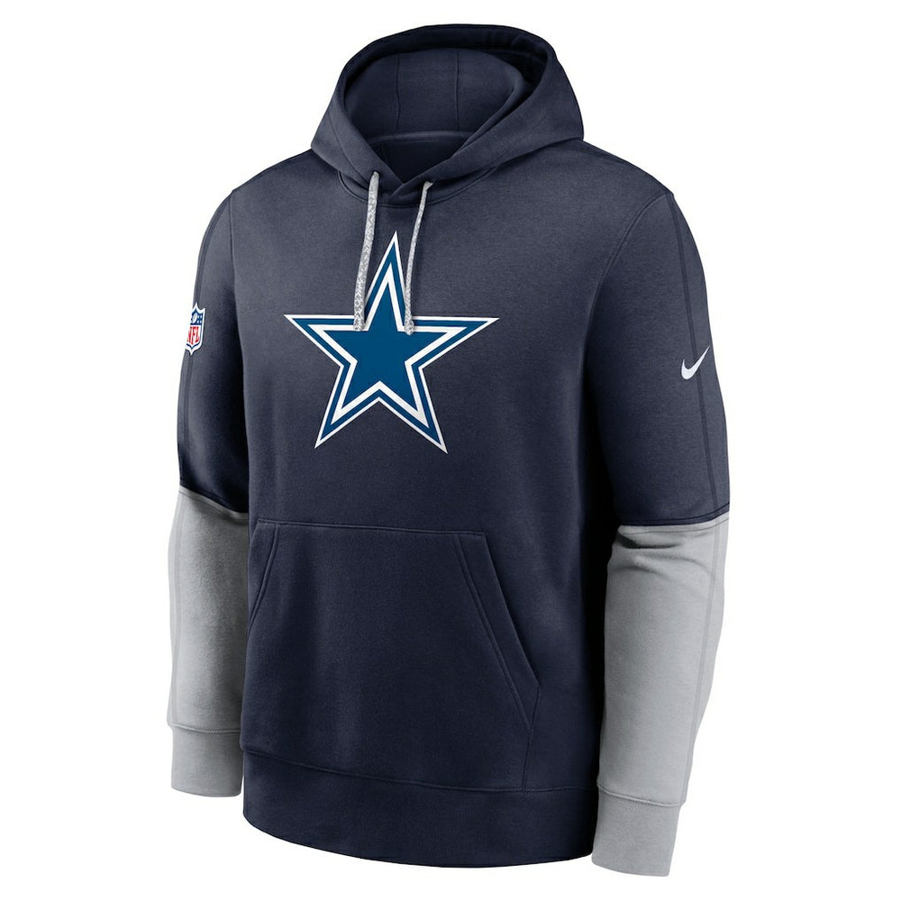 Dallas Cowboys Nike 2024 Sideline Club Pullover Hoodie