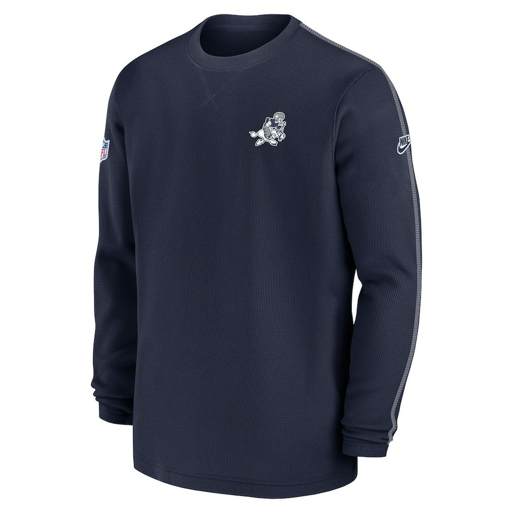 Dallas Cowboys Nike 2024 Sideline Coach Vintage Pullover Sweatshirt