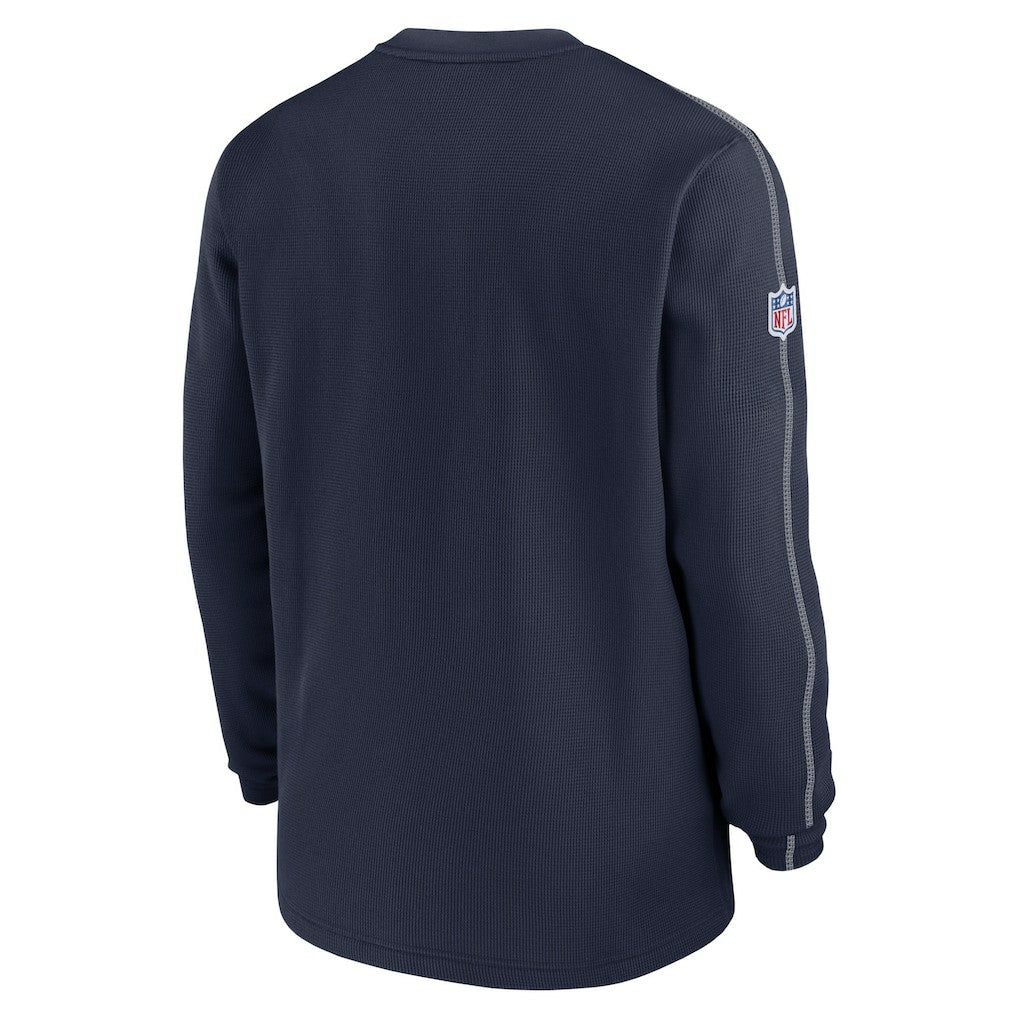 Dallas Cowboys Nike 2024 Sideline Coach Vintage Pullover Sweatshirt