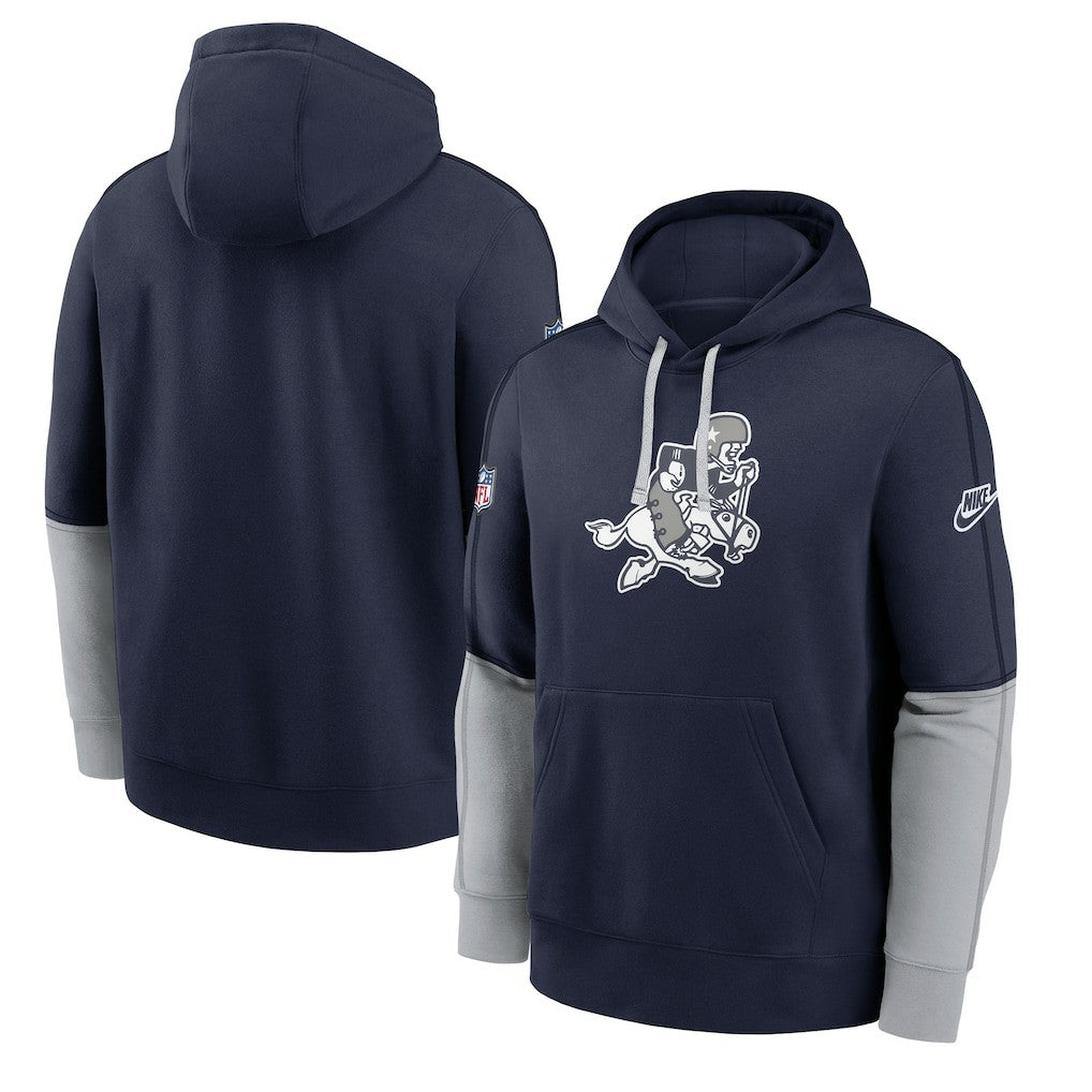 Dallas Cowboys Nike Sideline Club Pullover Hoodie