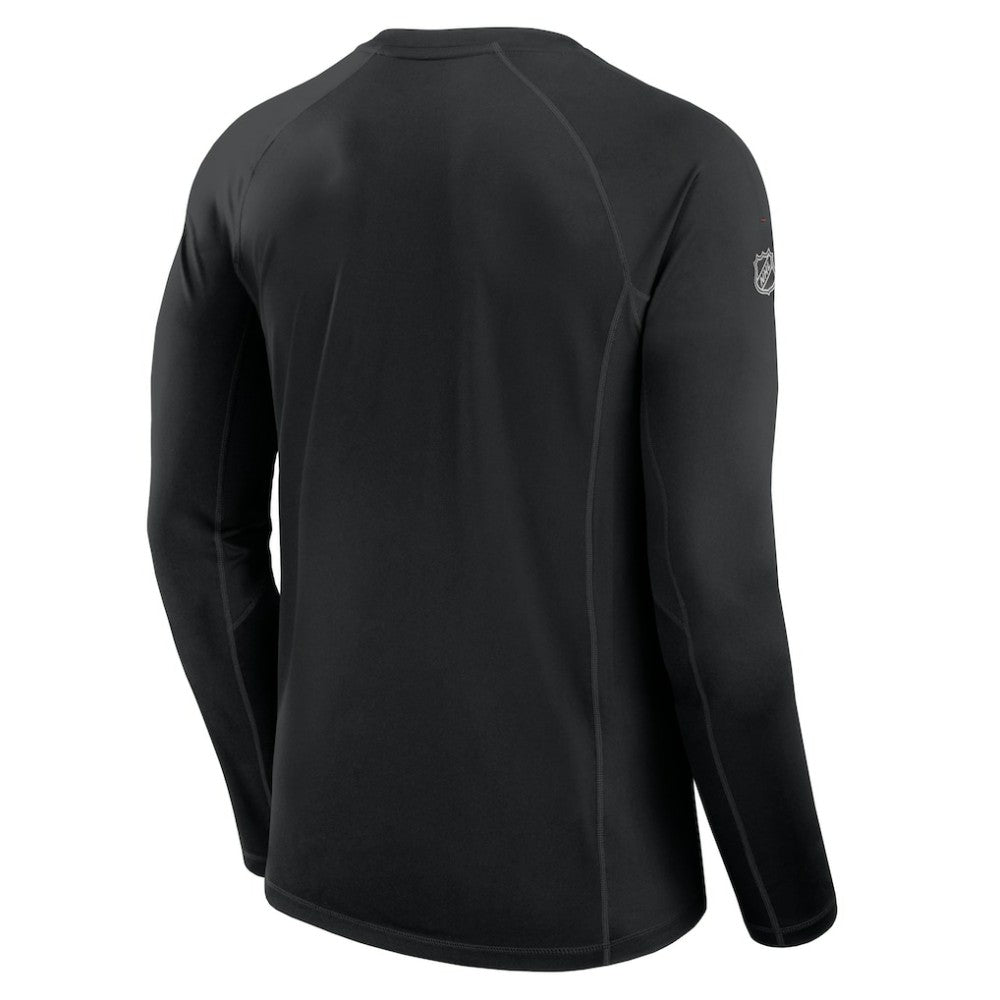 Chicago Blackhawks Fanatics Authentic Pro Rink Tech Long Sleeve T-Shirt Sale