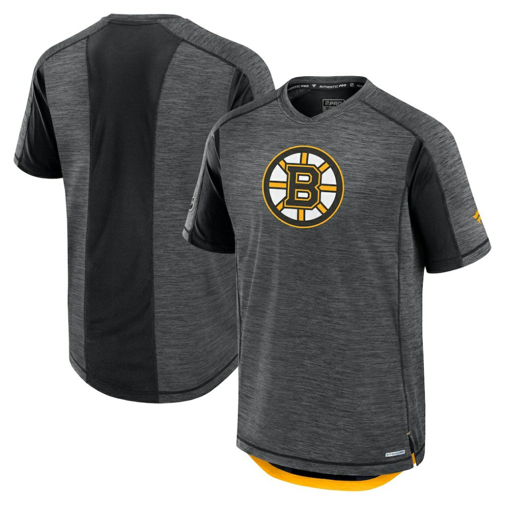 Boston Bruins Fanatics Authentic Pro Rink Tech T-Shirt Outlet