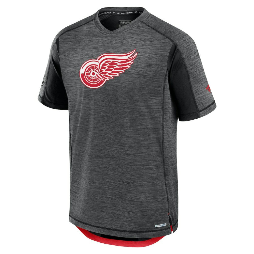Detroit Red Wings Fanatics Authentic Pro Rink Tech T-Shirt Outlet