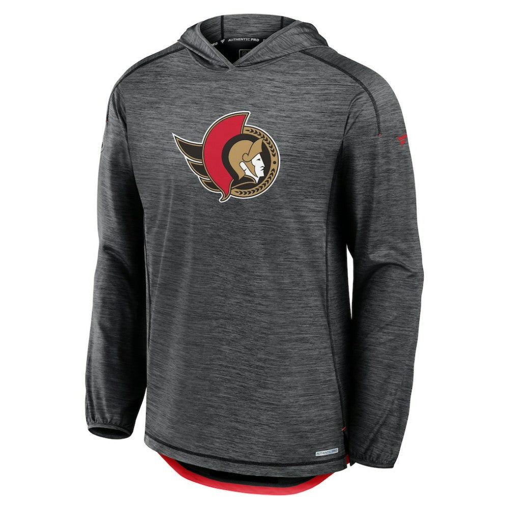 Ottawa Senators Fanatics Authentic Pro Rink Lightweight Pullover Hoodie Outlet