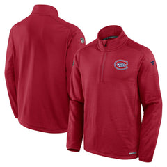 Montreal Canadiens Fanatics Authentic Pro Rink Quarter-Zip Jacket Sale