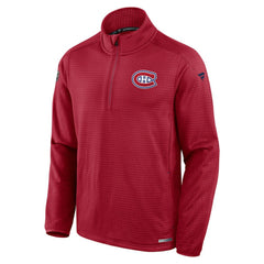 Montreal Canadiens Fanatics Authentic Pro Rink Quarter-Zip Jacket Sale