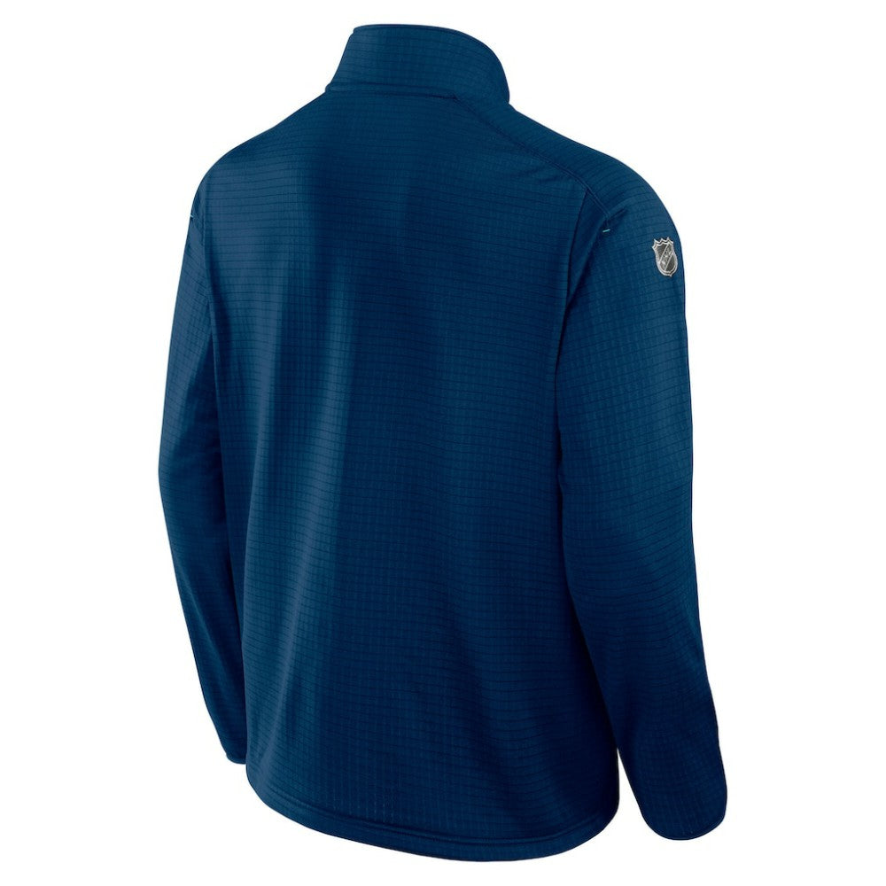 Seattle Kraken Fanatics Authentic Pro Rink Quarter-Zip Jacket Discount