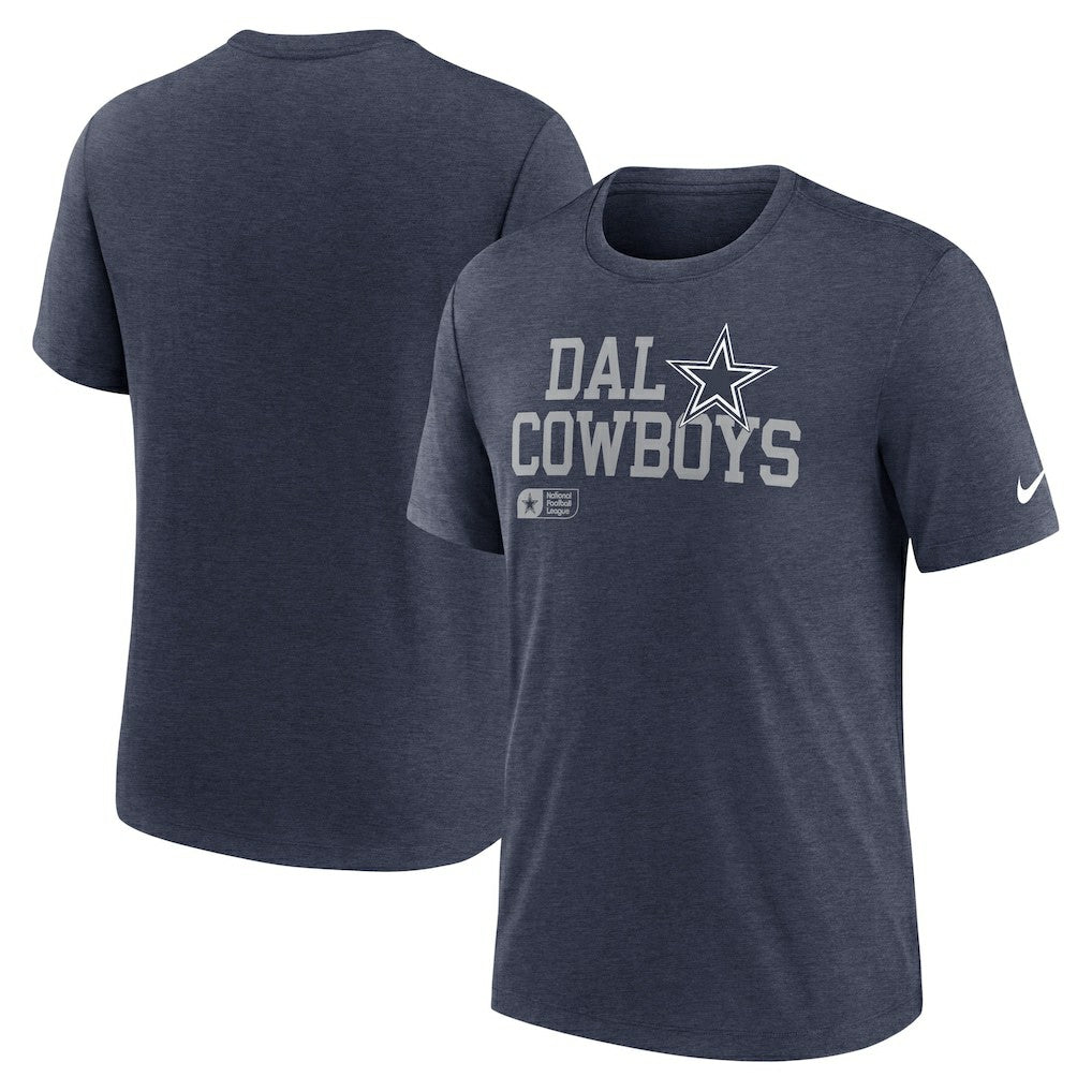 Dallas Cowboys Nike Lockup Tri-Blend T-Shirt