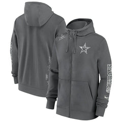 Dallas Cowboys Nike Primetime Club Full-Zip Hoodie