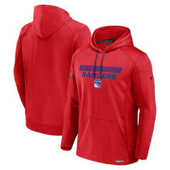 New York Rangers Fanatics Authentic Pro Rink Fleece Pullover Hoodie Outlet