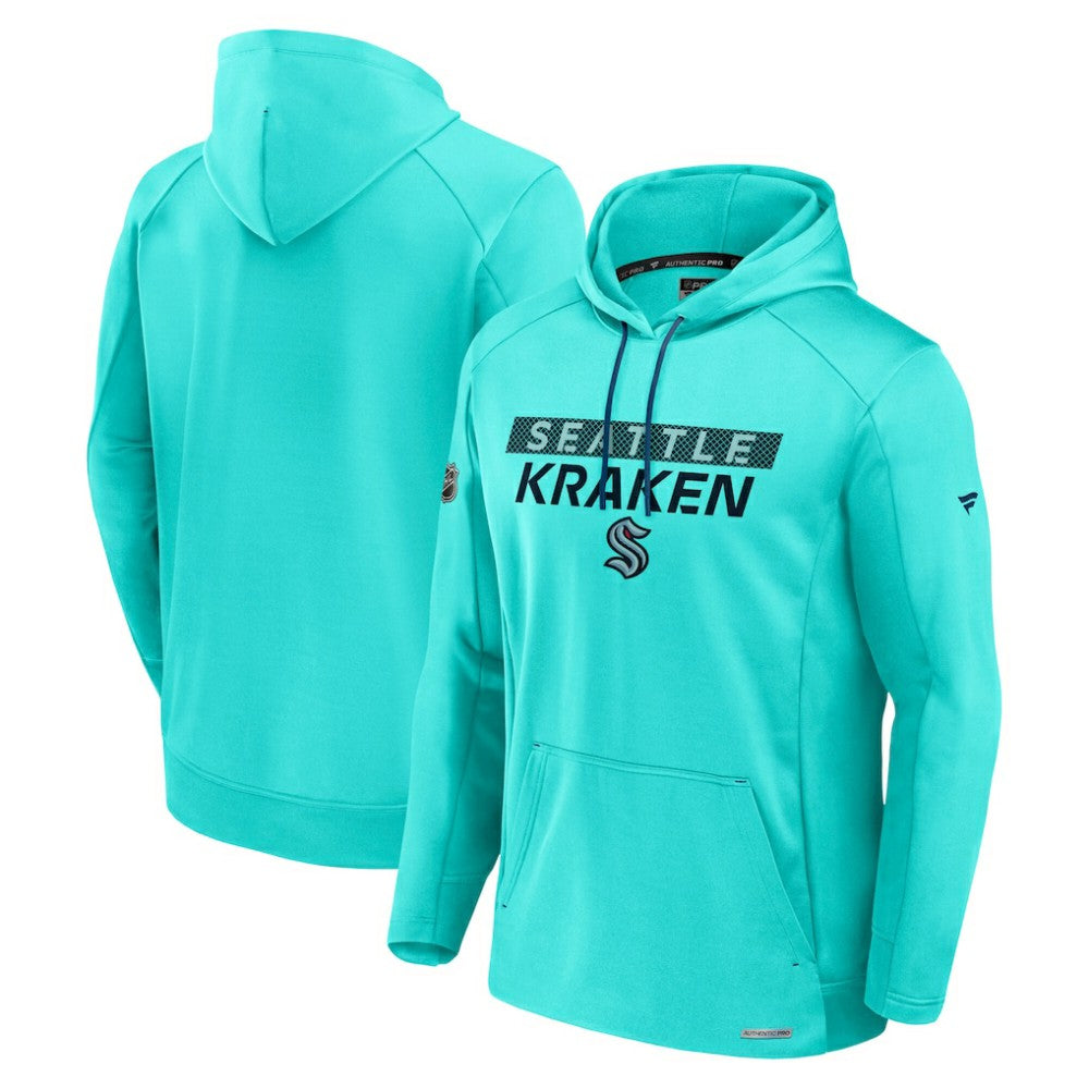 Seattle Kraken Fanatics Authentic Pro Rink Fleece Pullover Hoodie Sale