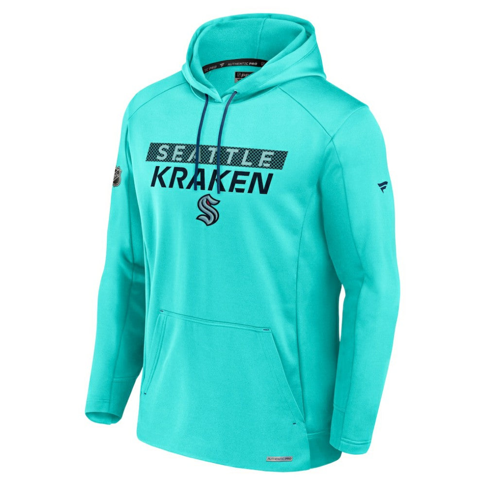 Seattle Kraken Fanatics Authentic Pro Rink Fleece Pullover Hoodie Sale