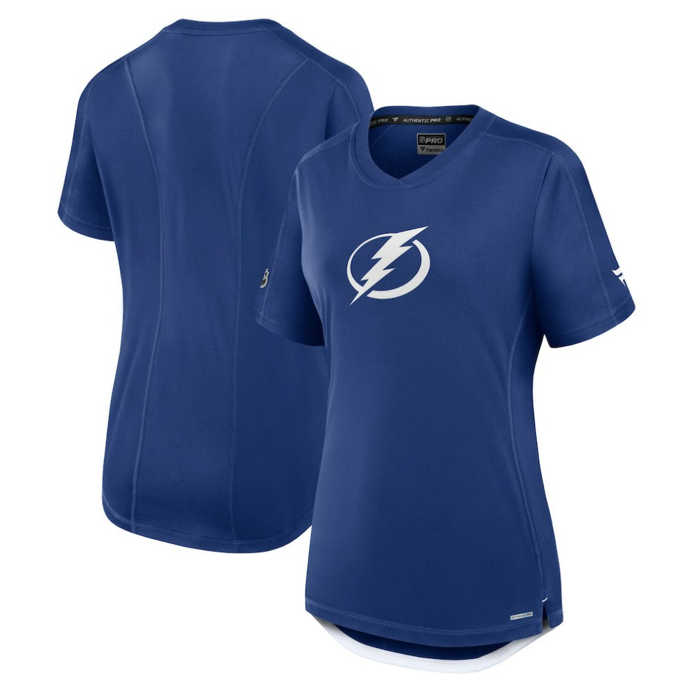Tampa Bay Lightning Fanatics Women's Authentic Pro Rink Tech T-Shirt Discount