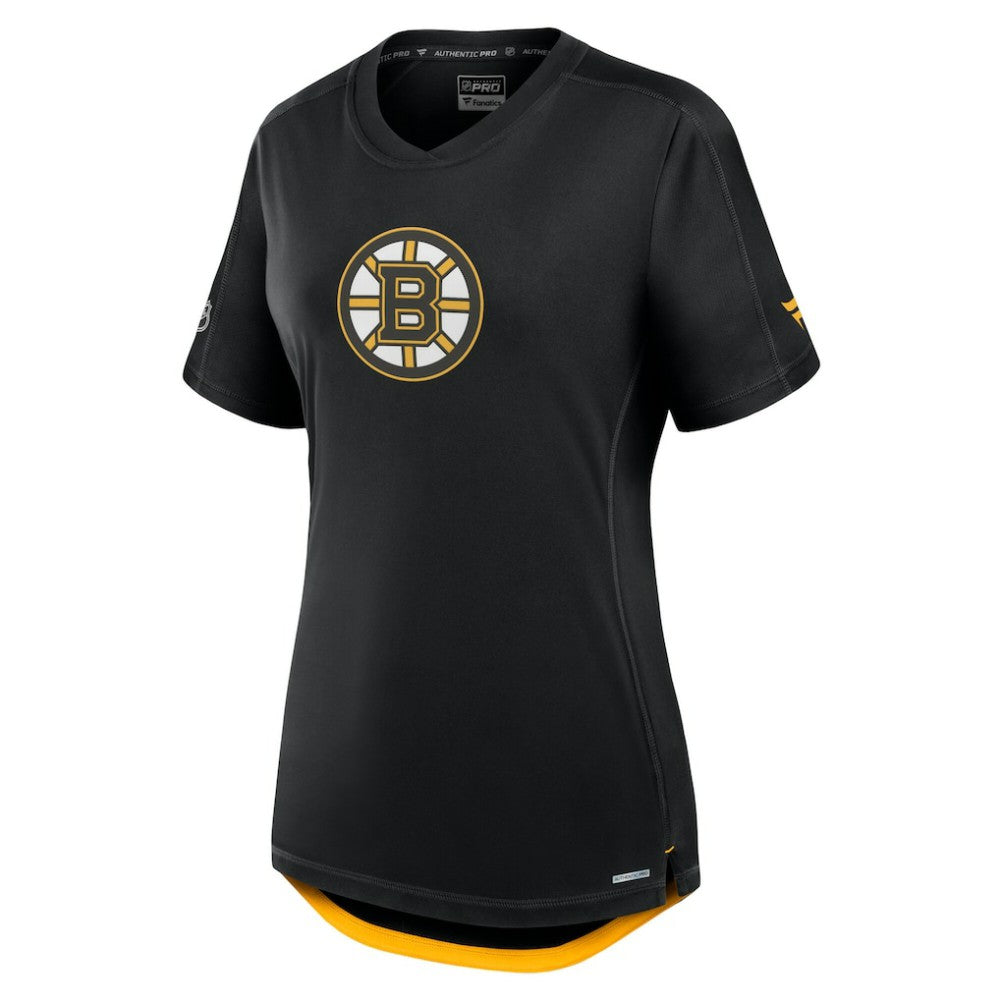 Boston Bruins Fanatics Women's Authentic Pro Rink Tech T-Shirt Sale