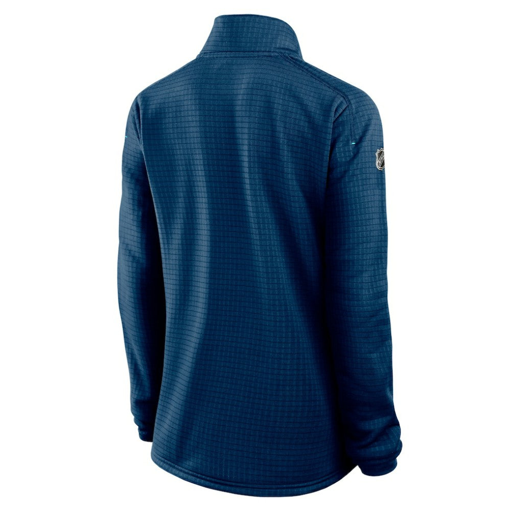 Seattle Kraken Fanatics Women's Authentic Pro Rink Lightweight Quarter-Zip Pullover Sweatshirt Online