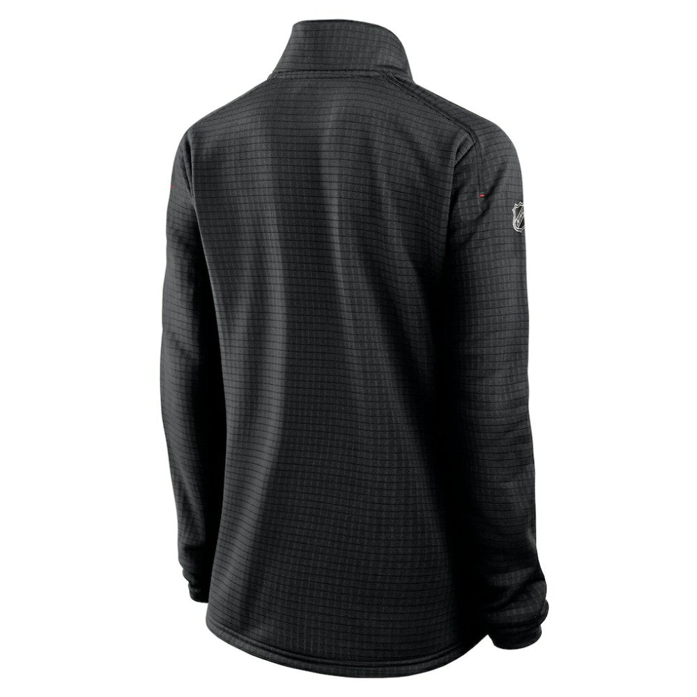 Chicago Blackhawks Fanatics Women's Authentic Pro Rink Lightweight Quarter-Zip Pullover Sweatshirt On Sale