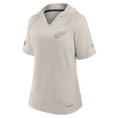 Detroit Red Wings Fanatics Women's Authentic Pro Road Short Sleeve V-Neck Pullover Hoodie Online