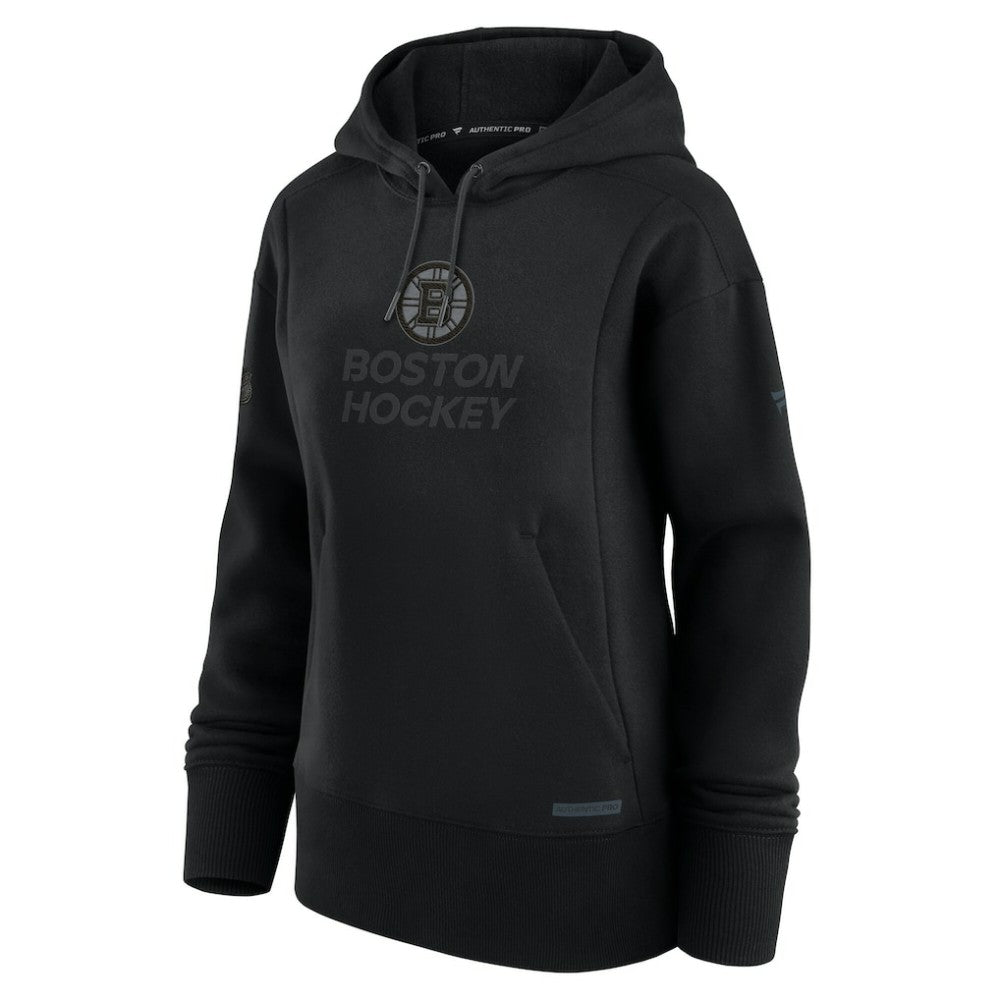 Boston Bruins Fanatics Women's Authentic Pro Road Pullover Hoodie Sale