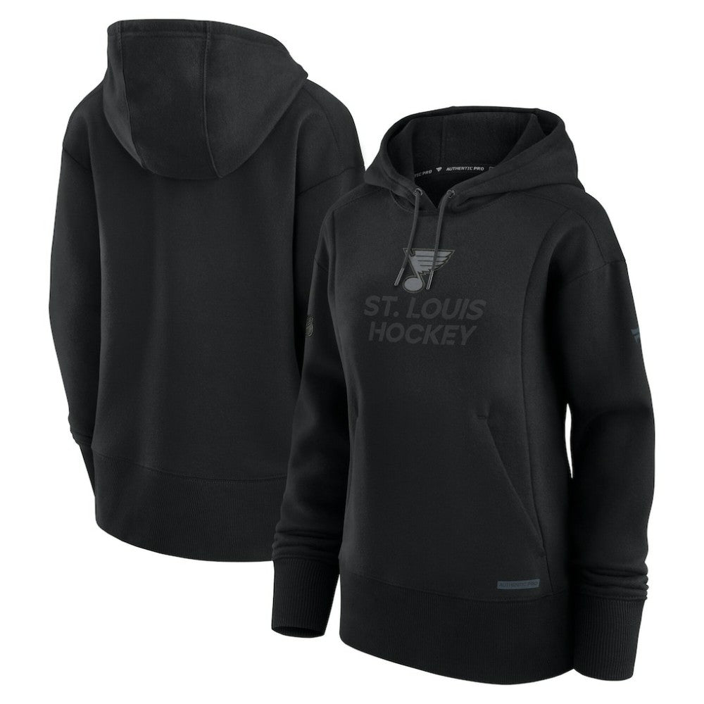 St. Louis Blues Fanatics Women's Authentic Pro Road Pullover Hoodie Outlet