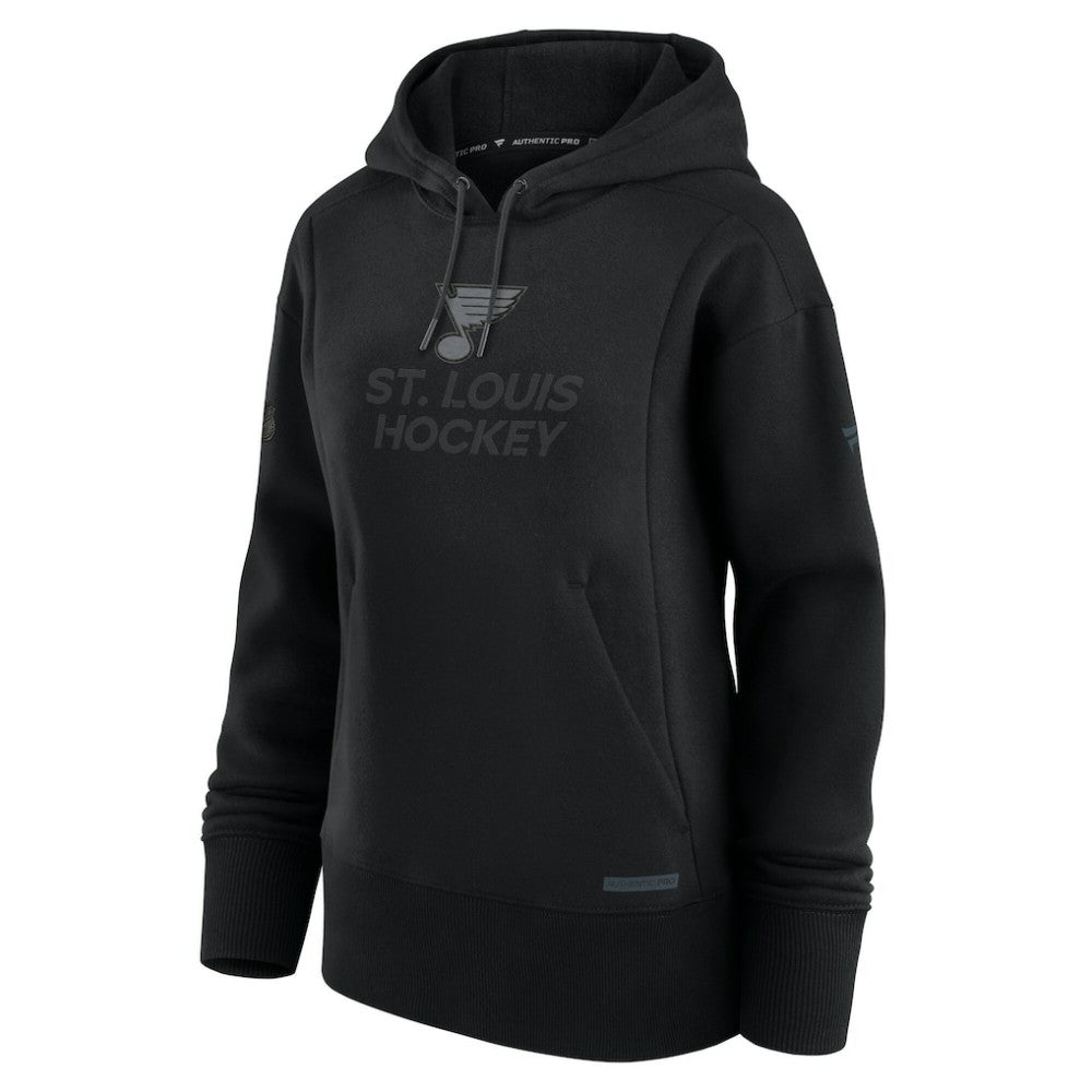 St. Louis Blues Fanatics Women's Authentic Pro Road Pullover Hoodie Outlet