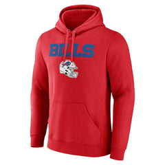 Buffalo Bills  Josh Allen  Team Wordmark Player Name & Number Pullover Hoodie