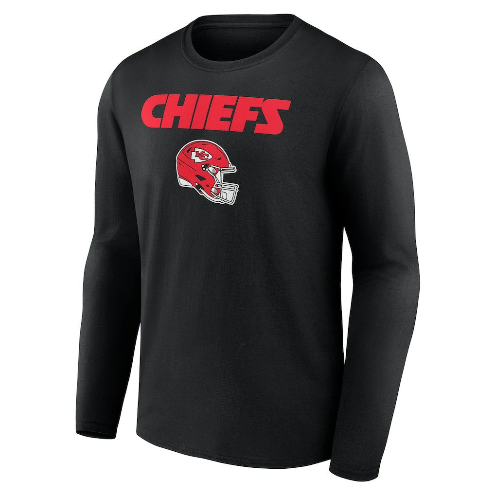 Kansas City Chiefs  Travis Kelce  Team Wordmark Player Name & Number Long Sleeve T-Shirt