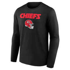 Kansas City Chiefs  Travis Kelce  Team Wordmark Player Name & Number Long Sleeve T-Shirt