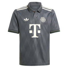 Bayern Munich Youth 2024/25 Wiesn Replica Jersey Gray - Adidas