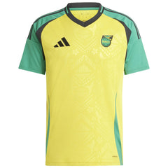 Jamaica National Team 2024 Home Replica Jersey Yellow - Adidas