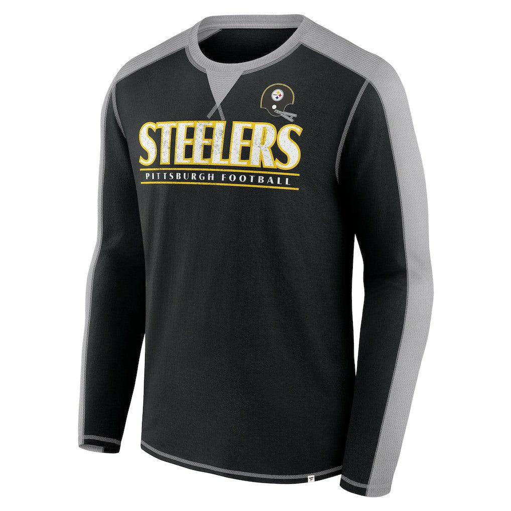 Pittsburgh Steelers Fanatics Behind the Line Long Sleeve T-Shirt