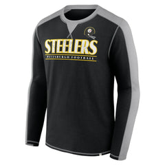Pittsburgh Steelers Fanatics Behind the Line Long Sleeve T-Shirt