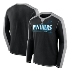 Carolina Panthers Fanatics Behind the Line Long Sleeve T-Shirt