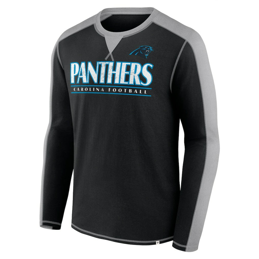 Carolina Panthers Fanatics Behind the Line Long Sleeve T-Shirt