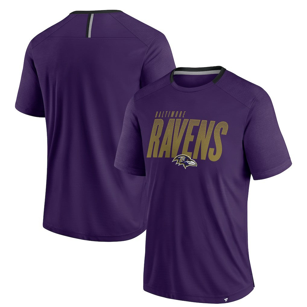 Baltimore Ravens Fanatics Defender Fade Slant T-Shirt