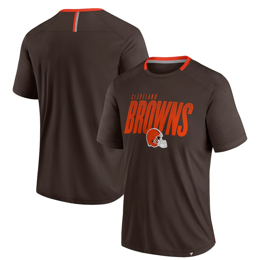 Cleveland Browns Fanatics Defender Fade Slant T-Shirt